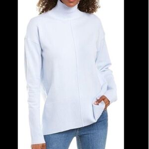 French Connection Soft Blue Turtleneck Sweater